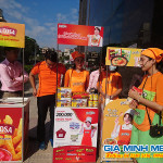 Sampling Mì Hàn Quốc nhân dịp khai trương Fivimart Hoàng Mai